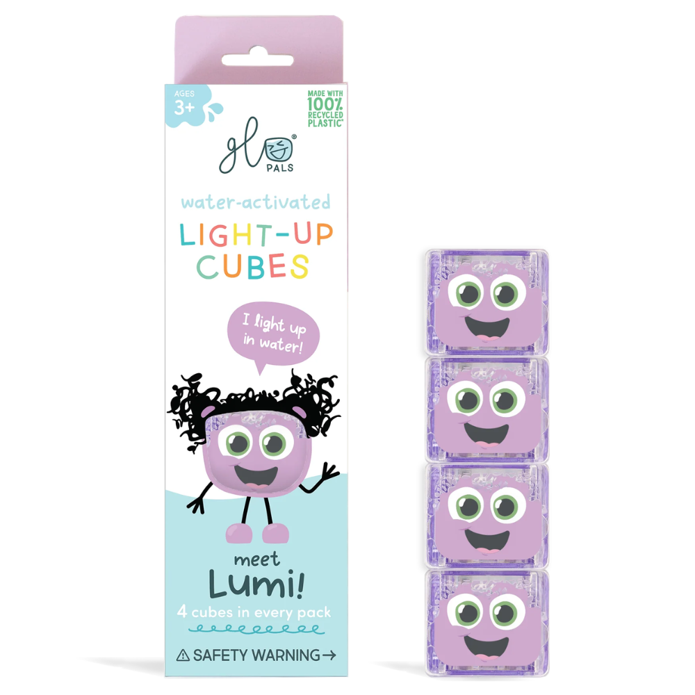 Glo Pals – Water Activated Light-Up Sensory Toys (4 Pack)