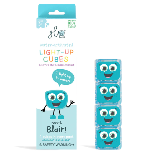 Glo Pals – Water Activated Light-Up Sensory Toys (4 Pack)