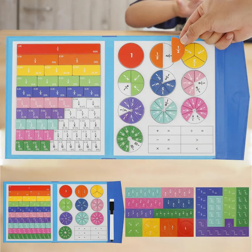Magnetic Fractions Math Kit