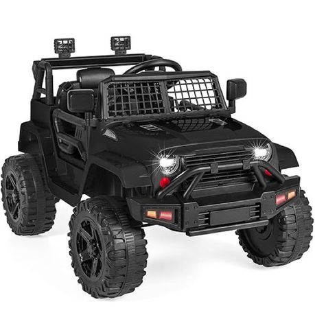 Electric Jeep in Black – Includes Parental Remote Control