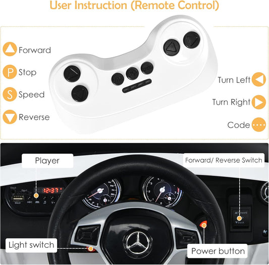 Mercedes GLA45 AMG Kids Electric 12V Ride-On Car
