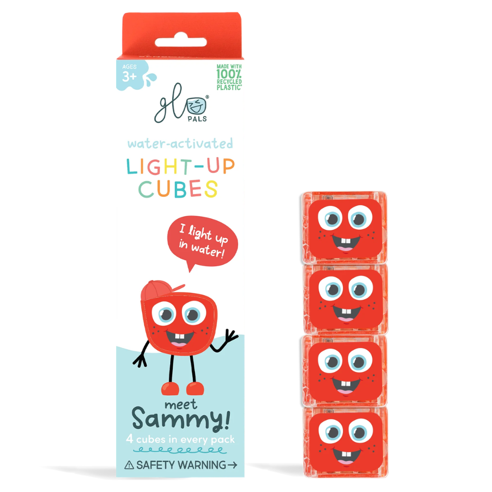 Glo Pals – Water Activated Light-Up Sensory Toys (4 Pack)