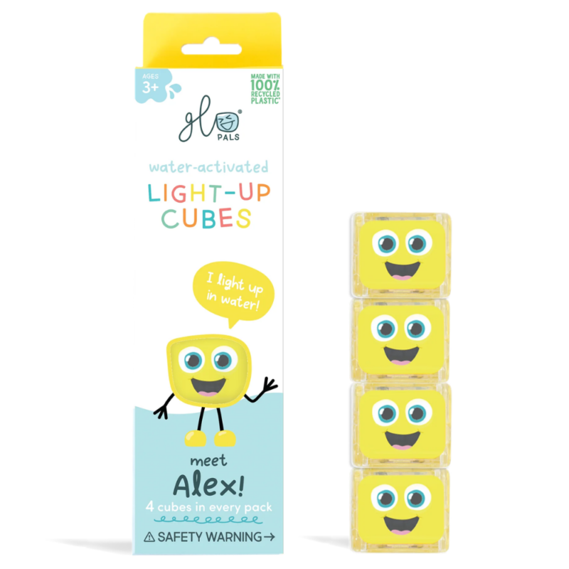 Glo Pals – Water Activated Light-Up Sensory Toys (4 Pack)