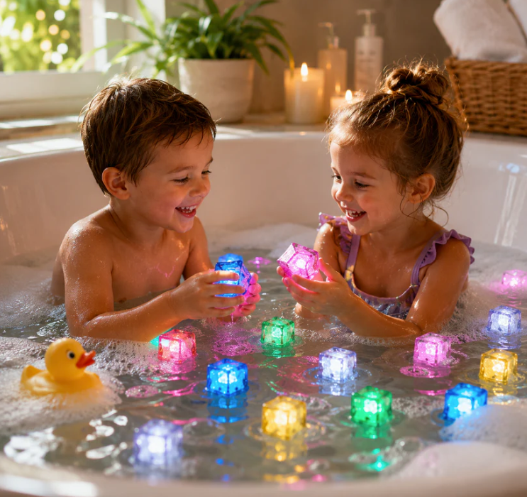 Glo Pals – Water Activated Light-Up Sensory Toys (4 Pack)